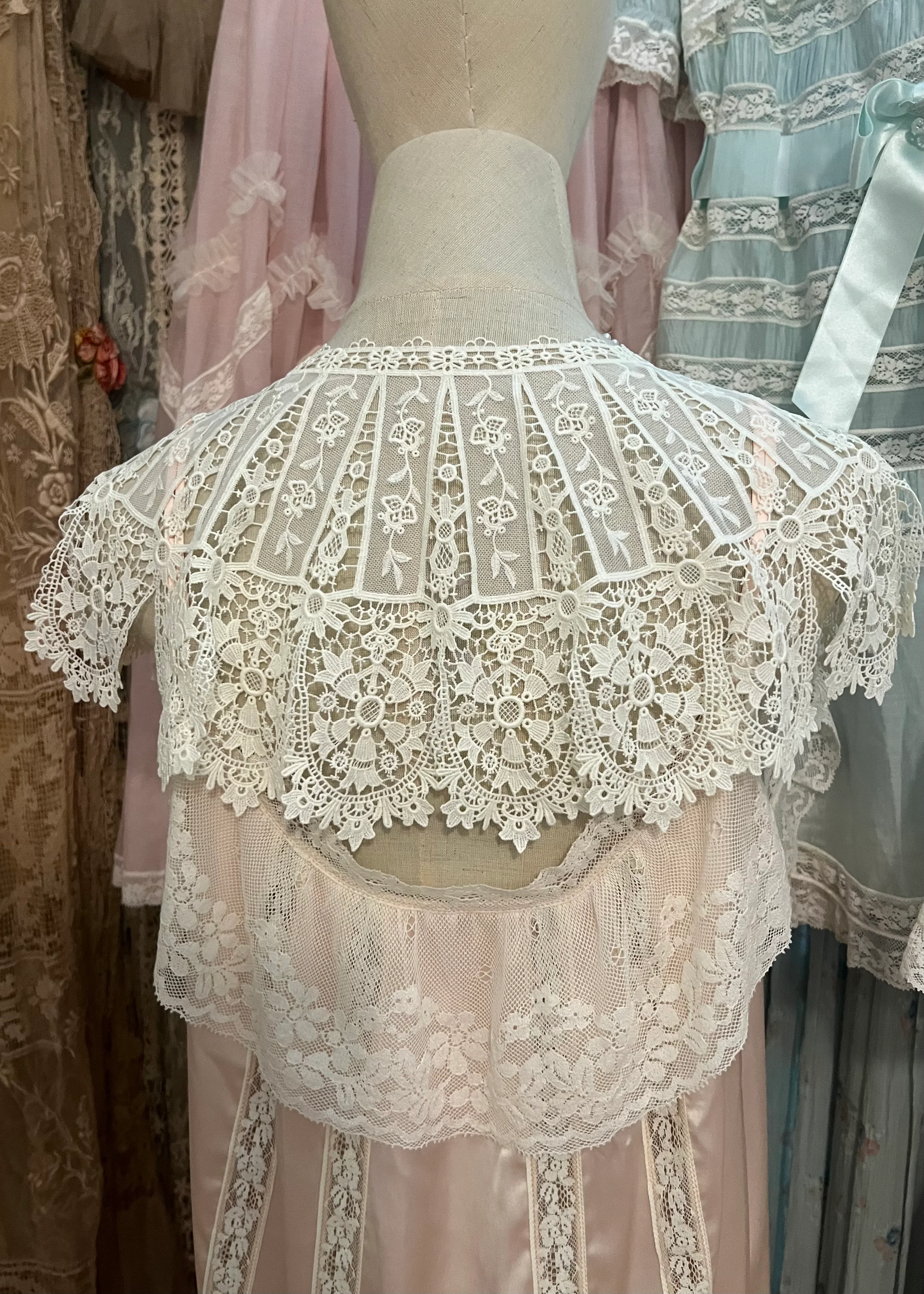 Ecru lace collar - Image 4